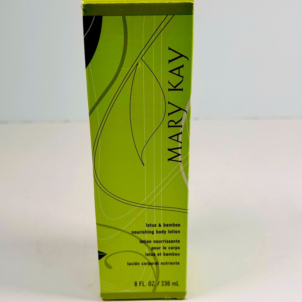 Mary Kay Lotus & Bamboo Nourishing Body Lotion 8 Oz. #011410 NEW NIB